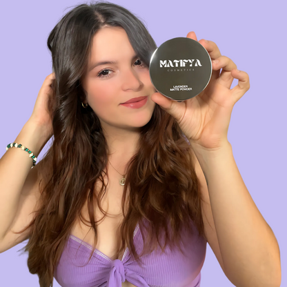 Lavender Matte Powder | Shine-Free, Confidence, Naturally Perfected