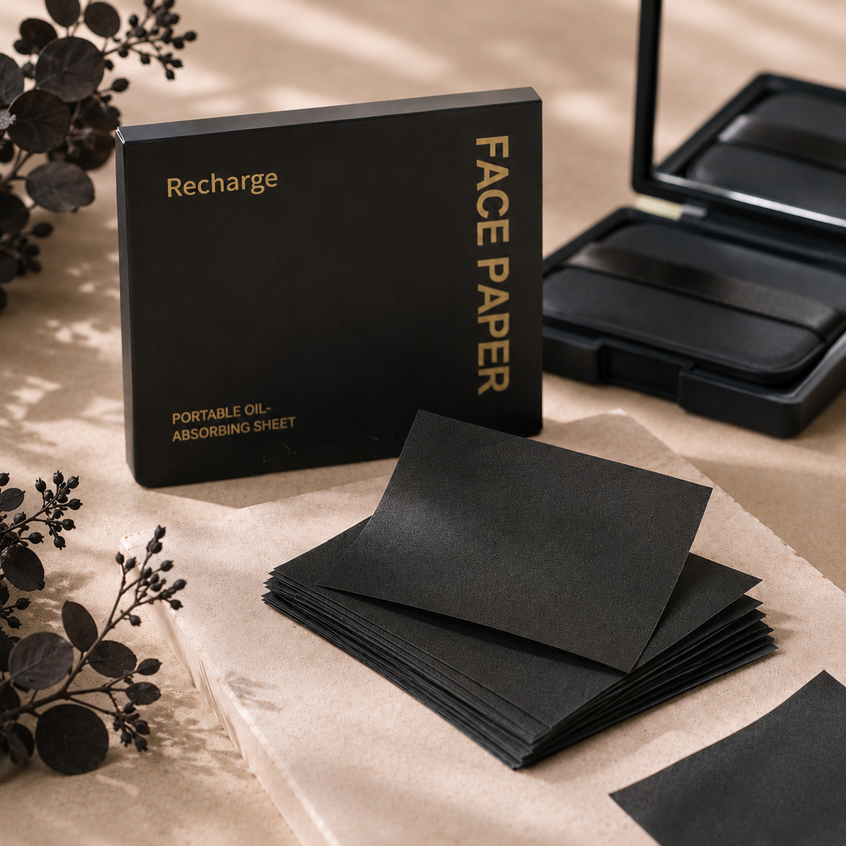 Recharge blotpads noir